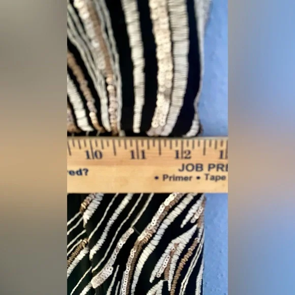 Women’s soiéblu strapless sequin maxi dress S - Picture 7 of 12